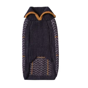 Maglione per cani in alpaca Blu Preppy