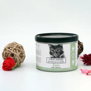 Zen Cat – Snack Rilassanti Gatto Senza Cereali con Camomilla e Lavanda
