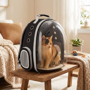 Zaino a bolla per gatti – vista a 180° | bubblepaw