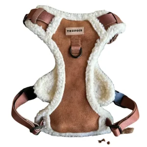 Pettorina Invernale Trufois Mocca – Scamosciata con Interno Teddy
